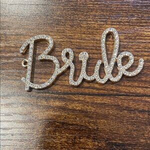 Bride charm
